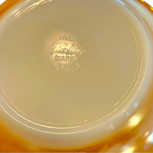 VTG Fire King Peach Lustre Bowl - Picture 6 of 10